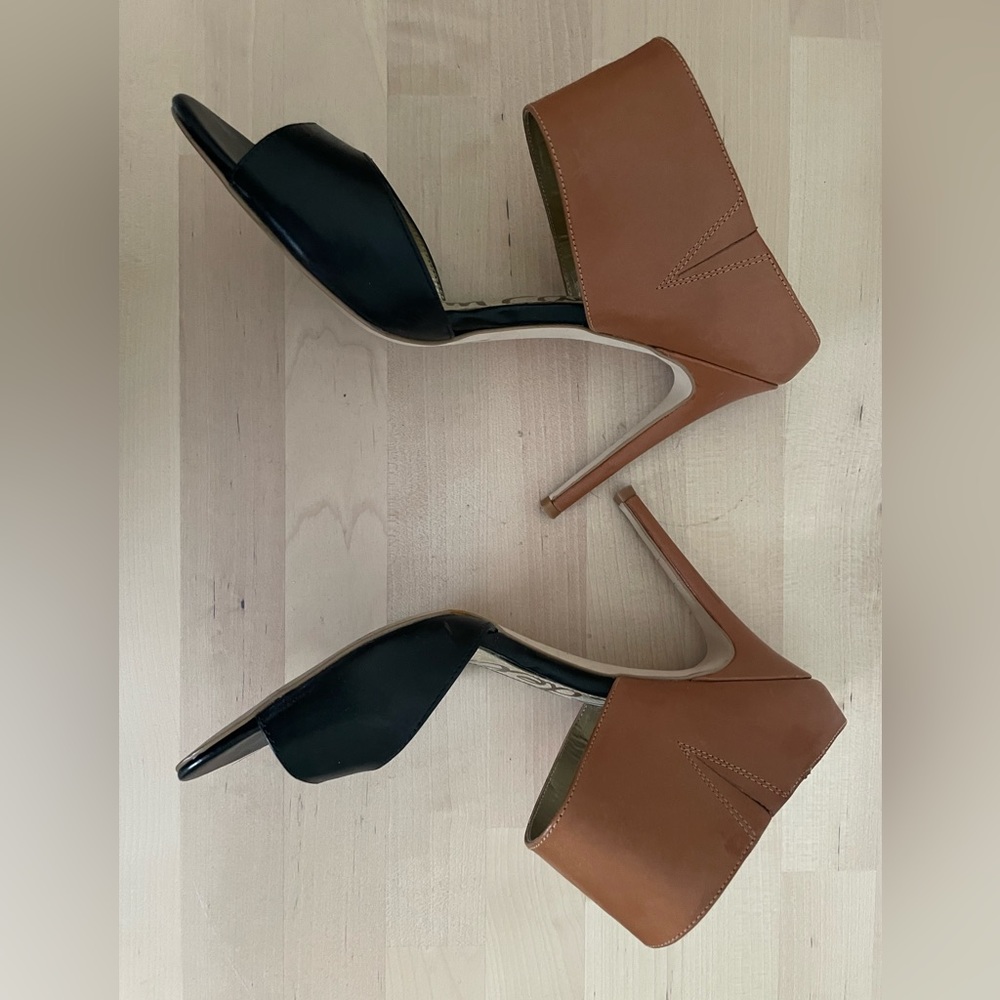 Sam Edelman Color Block Heel - Open Toe - image 4